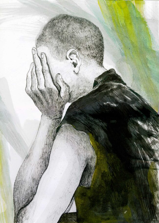 Junge , Bild, Zeichnungen und Skizzen